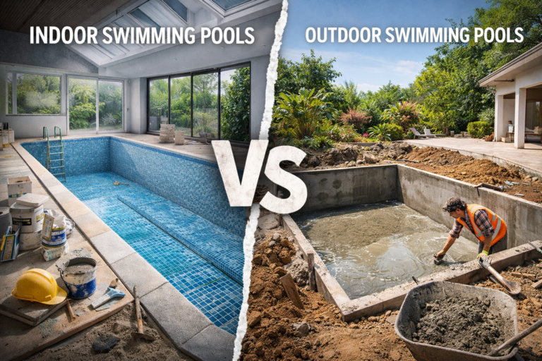 Constructing Indoor vs Outdoor Swimming Pools in Kenya